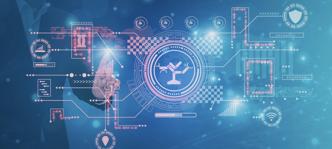 Digitized Production with data streams to different data, tools and items